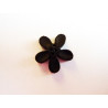 BOUTON ORCHIDEE 20MM NOIR