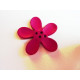 BOUTON ORCHIDEE 40MM VIOLET