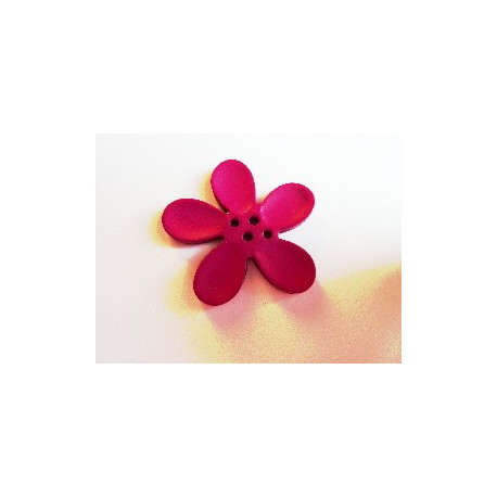 BOUTON ORCHIDEE 40MM VIOLET