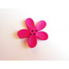 BOUTON ORCHIDEE 40MM FUCHSIA