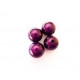 PERLE MAGIQUE 14MM PRUNE X 4