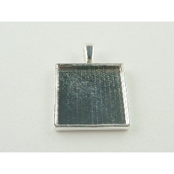 SUPPORT DE PENDENTIF CARRE 21X21MM