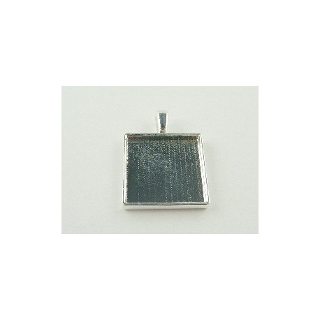 SUPPORT DE PENDENTIF CARRE 21X21MM