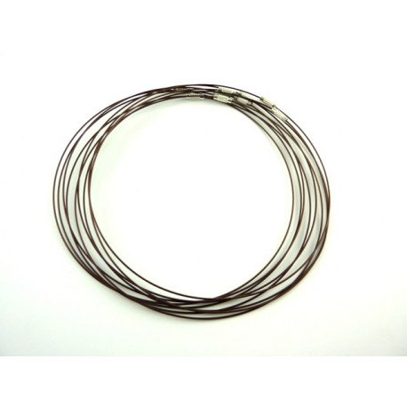 TOUR DE COU CABLE ARGENT