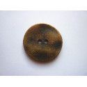 BOUTON METAL BRONZE ANTIQUE diam 34mm