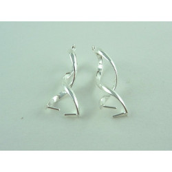 SUPPORT, ORNEMENT  DE BOUCLE D'OREILLE DOUBLE TWIST