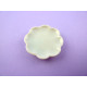 ASSIETTE EN PORCELAINE FLEUR 25MM