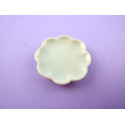 ASSIETTE EN PORCELAINE FLEUR 25MM