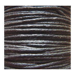 COTON CIRE NOIR 1mm