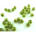 PERLE MAGIQUE 6MM X 25 VERT CLAIR