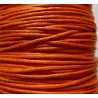 COTON CIRE ORANGE 1mm