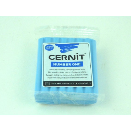 CERNIT NUMBER ONE 56G BLEU CIEL N°214