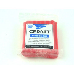 CERNIT NUMBER ONE 56GR ROUGE N°400 50% opacité