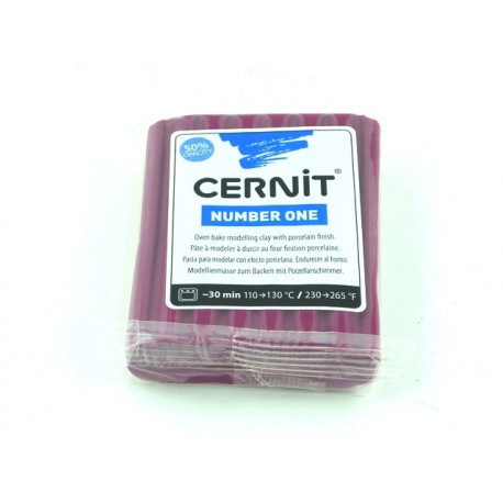 CERNIT NUMBER ONE 56G BORDEAUX N°411