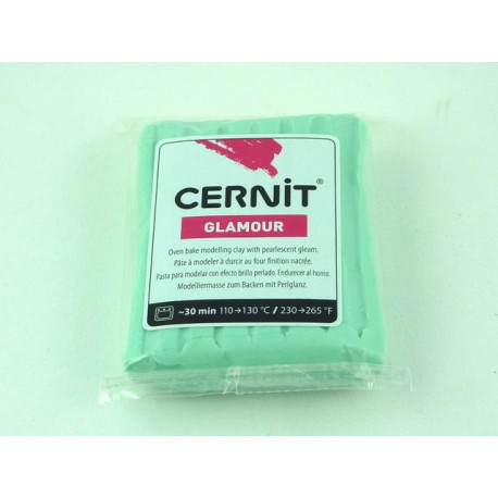 CERNIT GLAMOUR 56G VERT CLAIR N°611