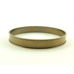 BRACELET EN LAITON 66MM COULEUR BRONZE