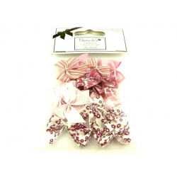 ASSORTIMENT MINI NOEUDS "ROSE"