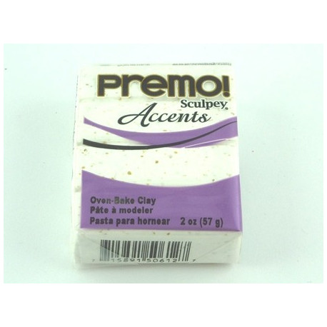 PREMO ACCENTS 57g BLANC GRANIT 5061