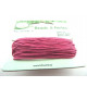 COTON CIRE 1MM FUCHSIA X 10M