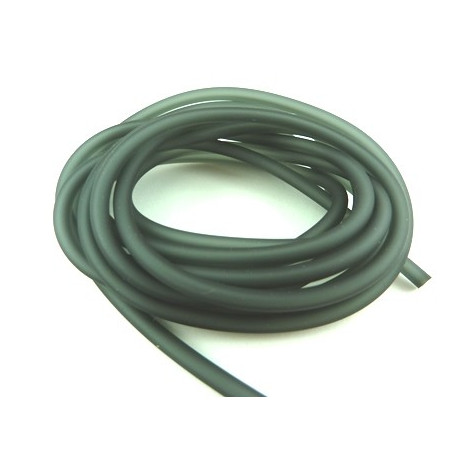 TUBE CREUX PVC 4MM GRIS