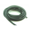 TUBE CREUX PVC 4MM GRIS