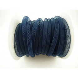 RESILLE TUBULAIRE 8MM BLEU JEAN