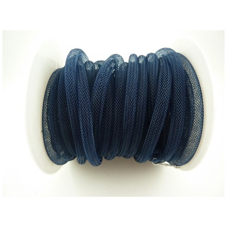 RESILLE TUBULAIRE 8MM BLEU JEAN