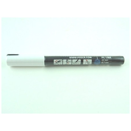 POSCA 0.7MM BLANC