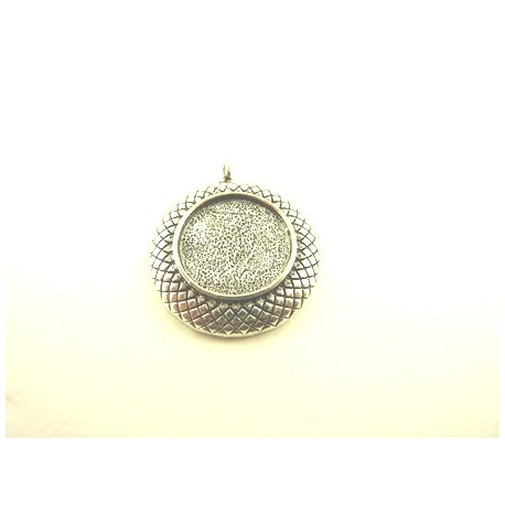 SUPPORT DE PENDENTIF ROND 22MM