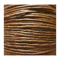 COTON CIRE MARRON CLAIR 1mm