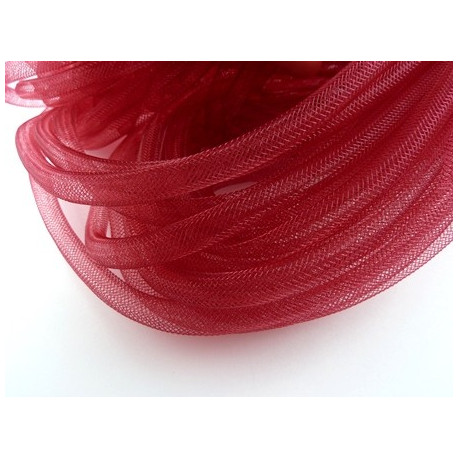 RESILLE TUBULAIRE 8MM ROUGE
