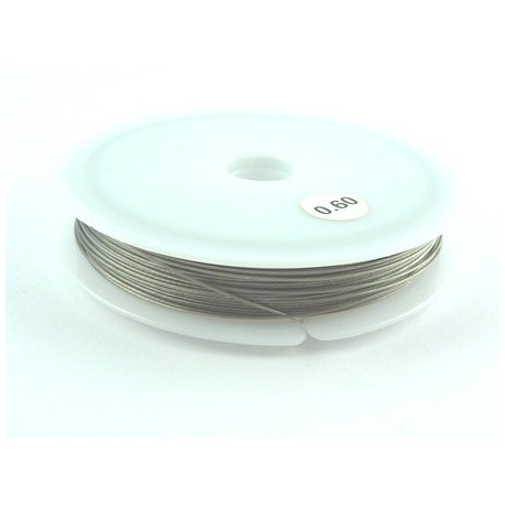 FIL CABLE ACIER 06MM X 20 mètres