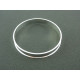 BRACELET EN LAITON 66MM COULEUR ARGENT BRILLANT