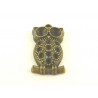 BRELOQUE BRONZE ANTIQUE CHOUETTE