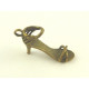 BRELOQUE BRONZE ANTIQUE ESCARPIN