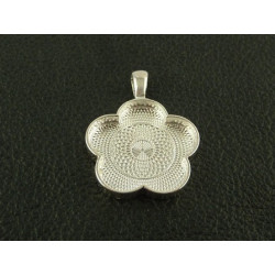 SUPPORT DE PENDENTIF FLEUR 26MM