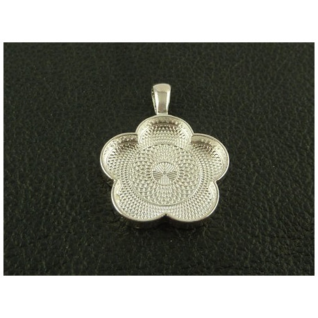 SUPPORT DE PENDENTIF FLEUR 26MM