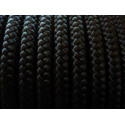 CORDE TRESSEE 10MM / NOIR
