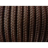 CORDE TRESSEE 6MM / CHOCOLAT