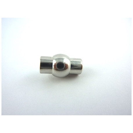 FERMOIR AIMANTE ARGENT 6MM