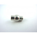 FERMOIR AIMANTE ARGENT 6MM