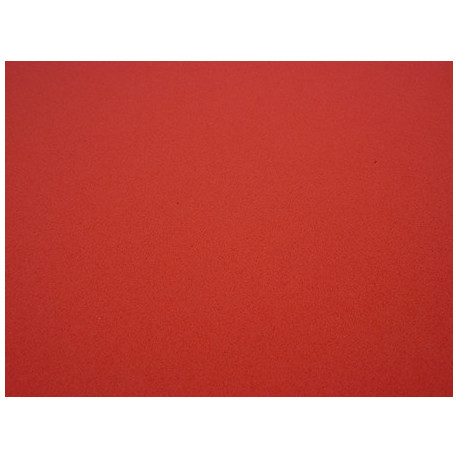FEUILLE MOUSSE 200X300X2MM / ROUGE