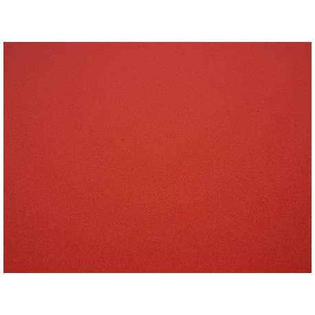 FEUILLE MOUSSE 200X300X2MM / ROUGE