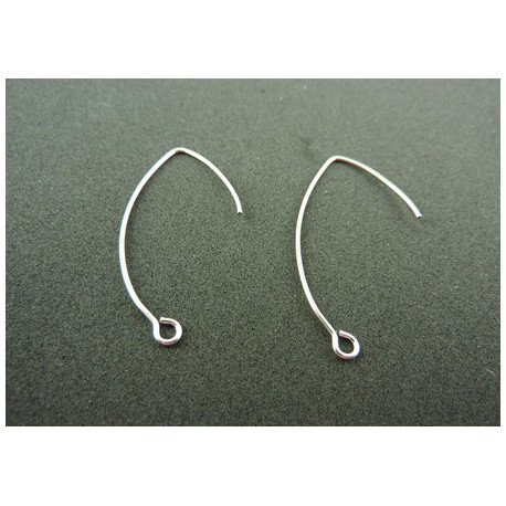  BOUCLES D'OREILLE "V" 