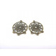 CHANDELIER ATTRAPE REVES BRONZE X2