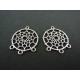 CHANDELIER ATTRAPE REVES ARGENT  X 2