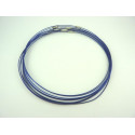 TOUR DE COU CABLE BLEU