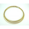 TOUR DE COU CABLE OR