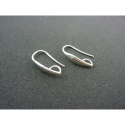 SUPORT DE BOUCLE D'OREILLE EVASE PLATINE VENDU PAR PAIRE