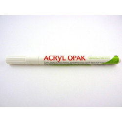 FEUTRE ACRYL OPAK BLANC